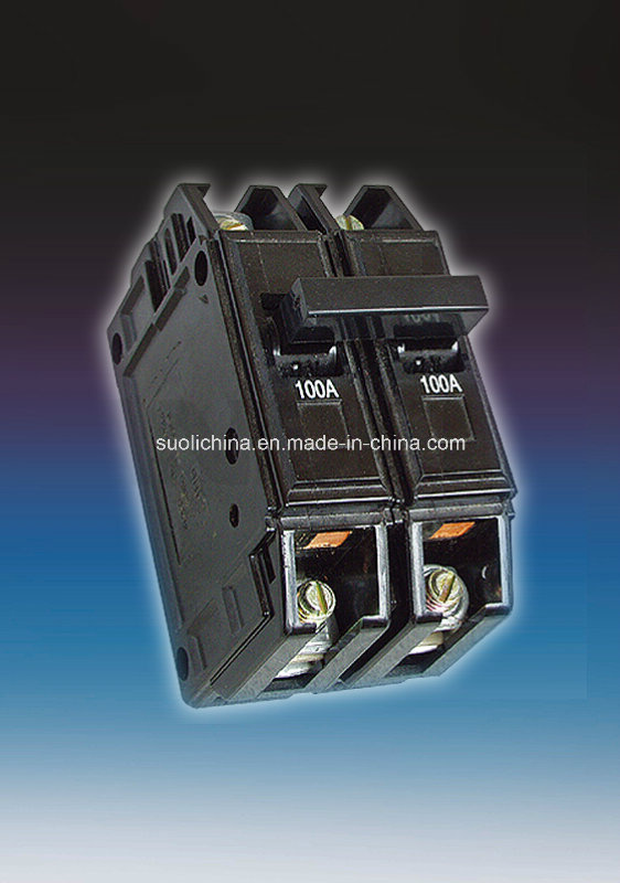 Bh 6-100A Two Pole Professional Hydraulic Miniature Circuit Breaker