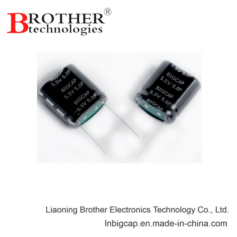 Combined Sueper Capacitor 5.5V 25f with High Temperature 85 Degrees Celsius Series