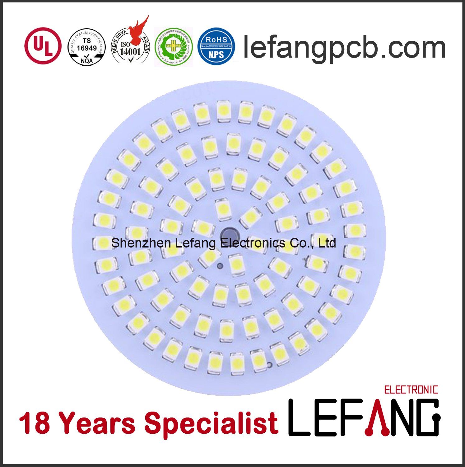 Aluminum Based LED PCB Board for SMD 2835 5730