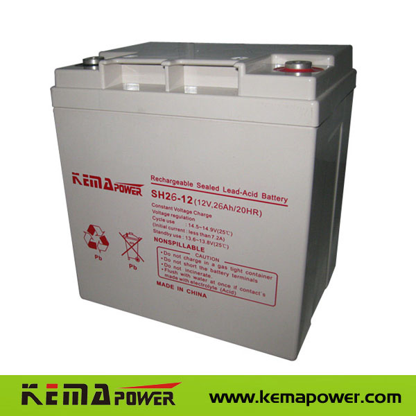 Sh26ah-12 AGM VRLA 12VDC Battery