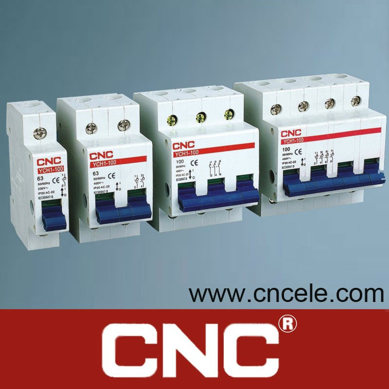 YCH1 Isolating Switch / CNC Mini Circuit Breaker (YCH1)
