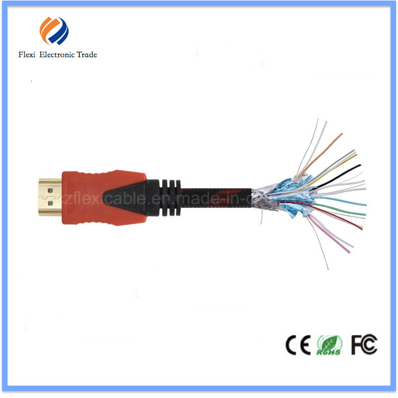 5FT 30AWG Gold Plated HDMI2.0 Cable Support 4k 3D with Ethernet