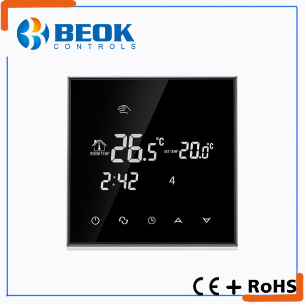 Black Electric Heating Thermostat with 3m Immersible Sensor