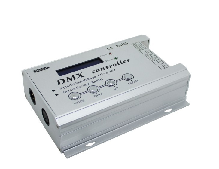 Low-Voltage DMX Controller with LCD Display