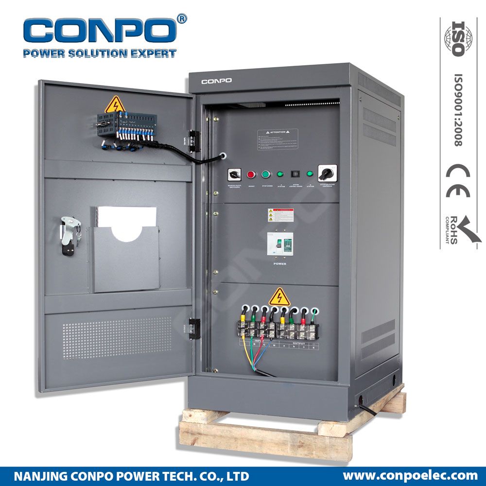 SBW-150kVA New Style, 3phase Industrial-Grade Compensated Voltage Stabilizer/Regulator