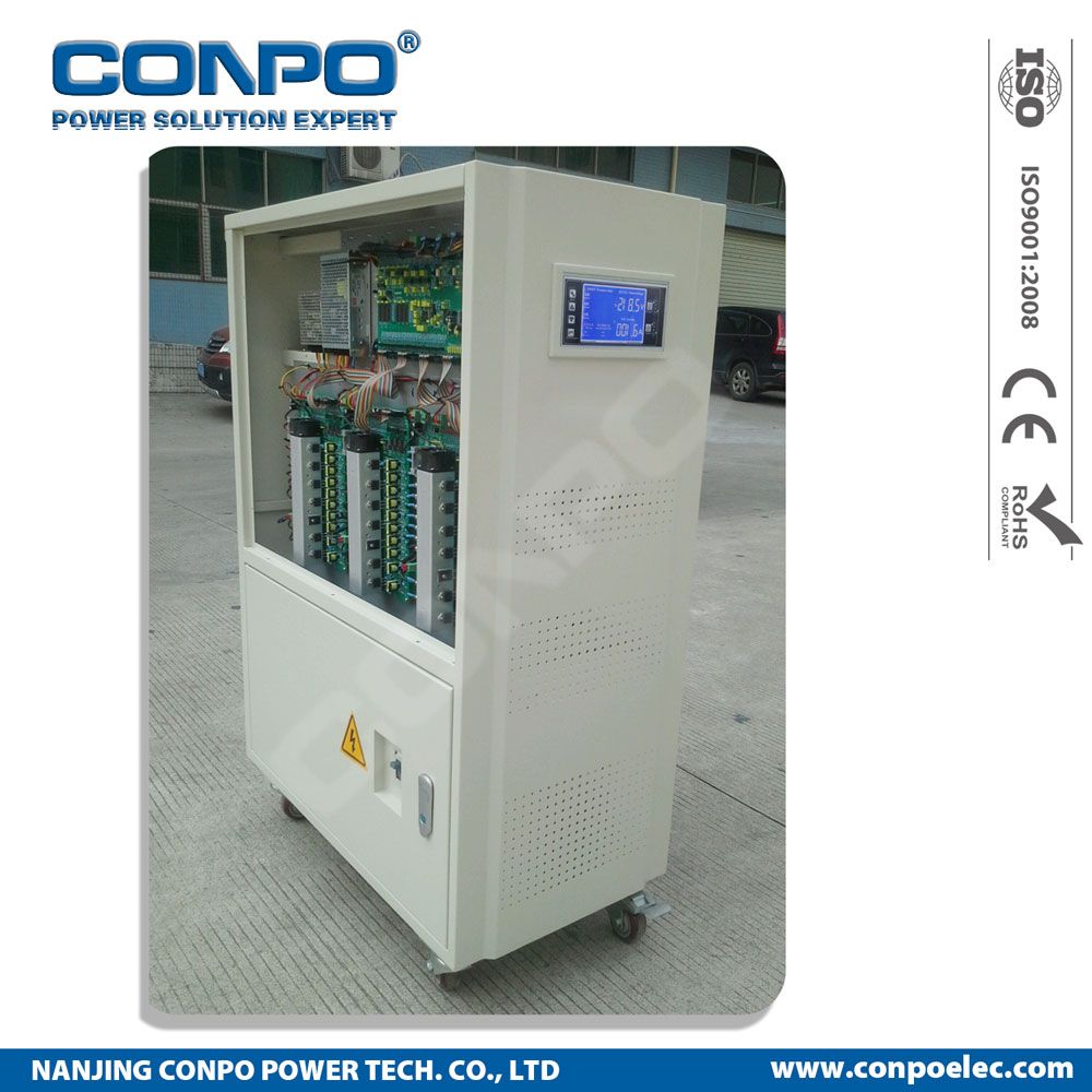 Sjw-Wb-50kVA, 60kVA 3phase Intelligent Microchip (CPU) , Non-Contact Voltage Stabilizer/Regulator