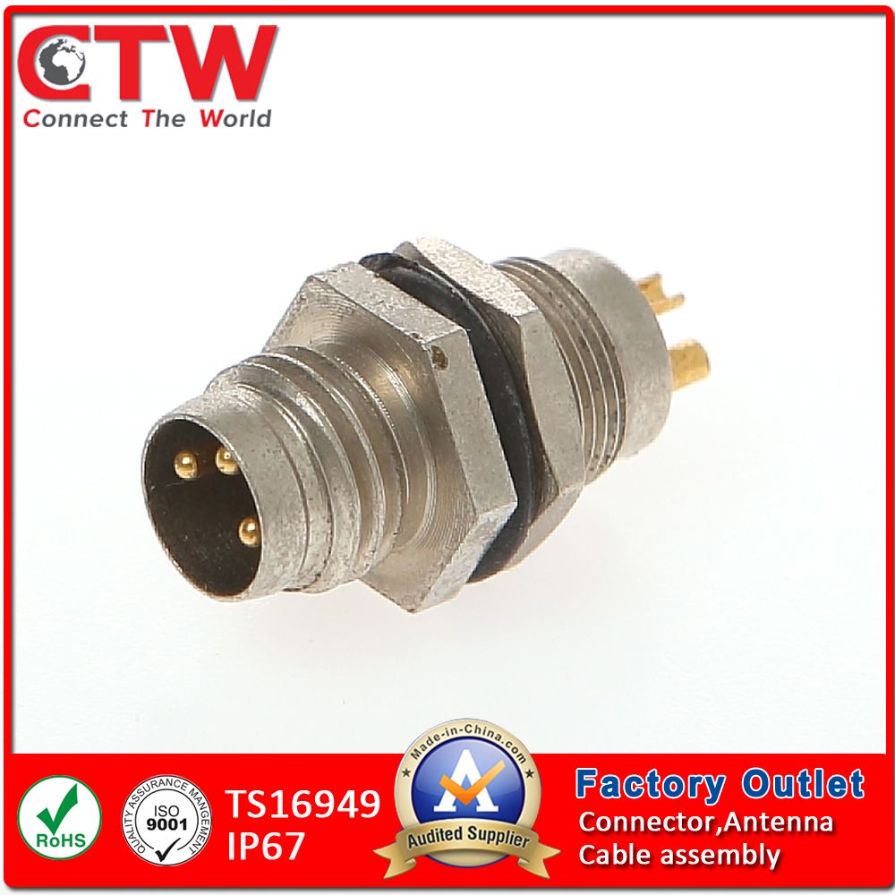 M8 3 Pin Male Connector