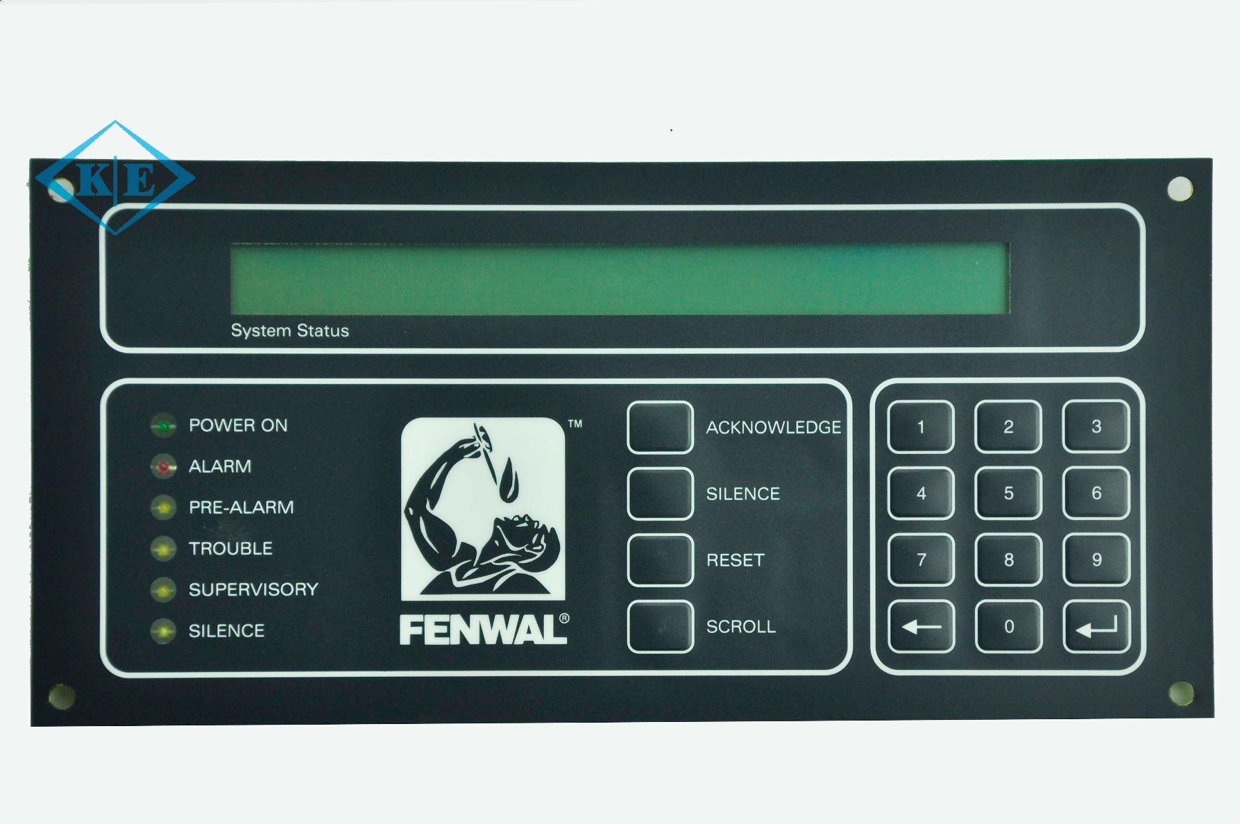Industrial Embossing Button PCBA Control Panel Board with LEDs
