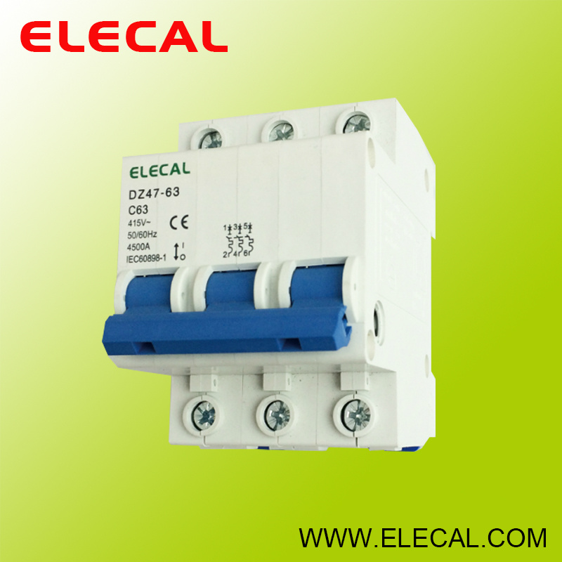 Mini Circuit Breaker (DZ47-63 3P)