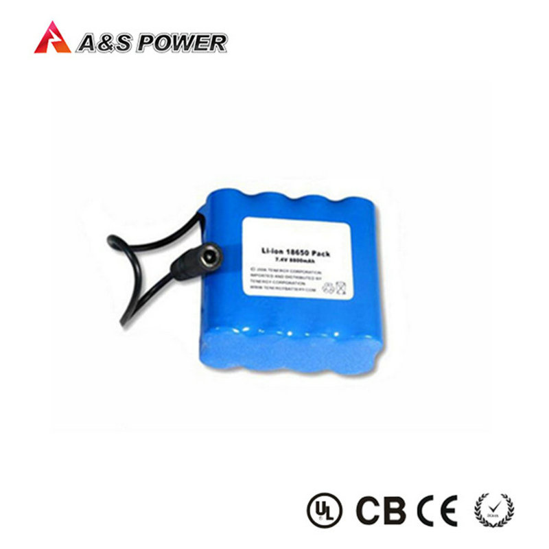 7.4V 8800mAh 8.8ah Lithium Li-ion Battery Pack 18650 Rechargeable