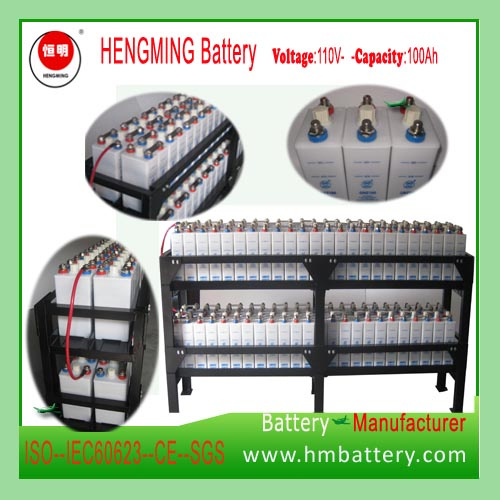 1.2V Nife Battery 400ah Low Discharge Rate