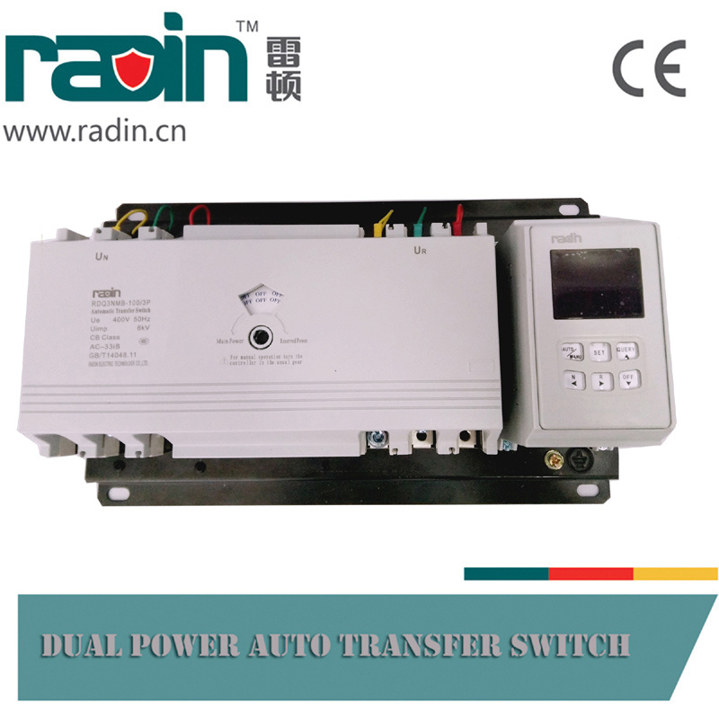 Rdq3NMB-100A/3p Circuit Breaker Type Automatic Transfer Switch, Transfer Switch, Changeover Switch