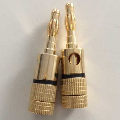Speaker Terminal Banana Jack Binding Post Connector Gold Plated (1041)