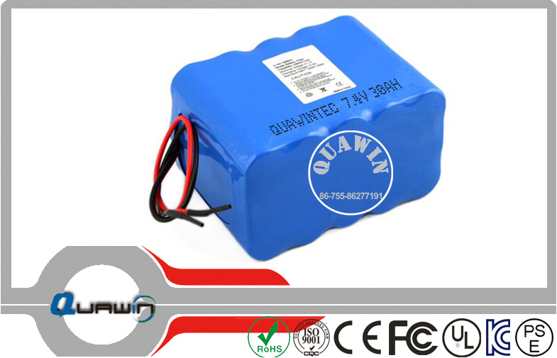 2s10p 7.4V 30000mAh Lithium Battery