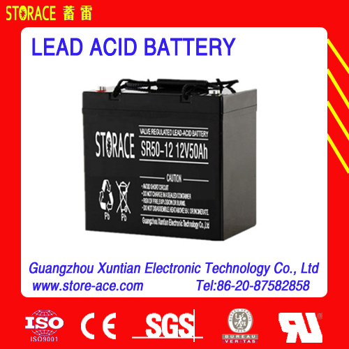 12V 50ah Mf Battery for Emergency Light/Alarm Systems