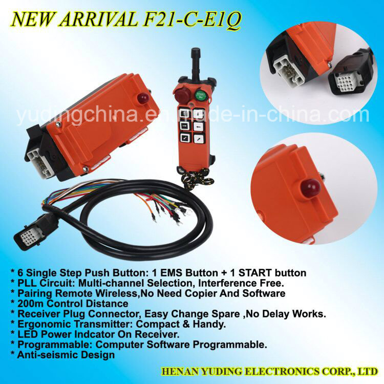 Petrochemical Industry Cranes Wireless Remote Control F21-E1