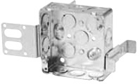4 in. Square Box with Wraparound Bracket, cETL Listing