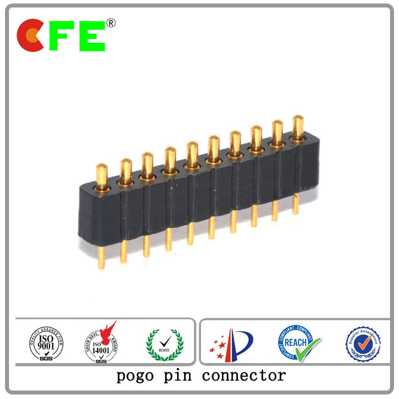 Pogo Pin Connector in Medical Treatment 10pin