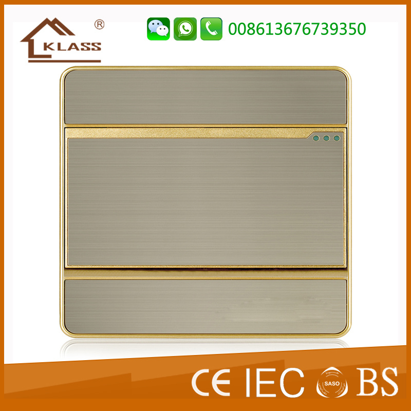 Gray Color High Quality Electric 1-G Wall Switch