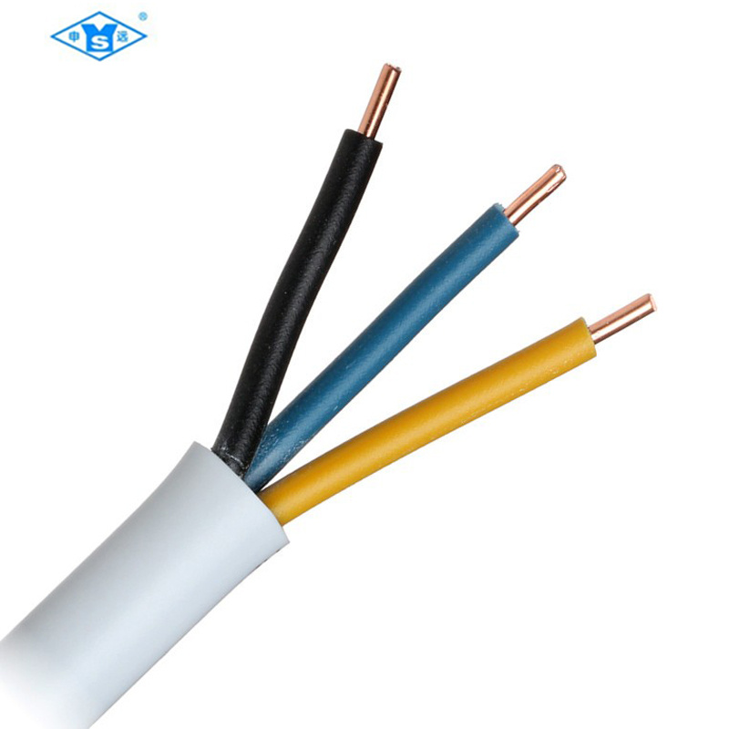 3 Core Flexible PVC Insulation Electrical Wire and Cable