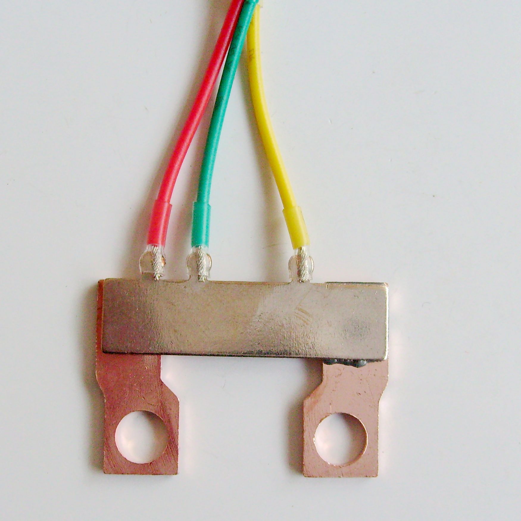 Braze Welding With AG-Based Alloy Shunt 600 Micro Ohm