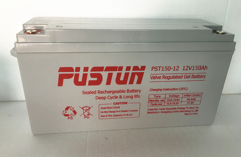 12V 150ah Deep Cycle Gel Battery