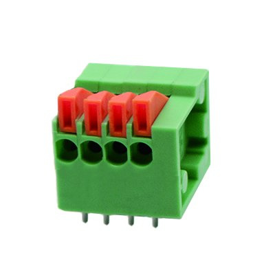 Dg141r 2.54mm Spring Terminal Block