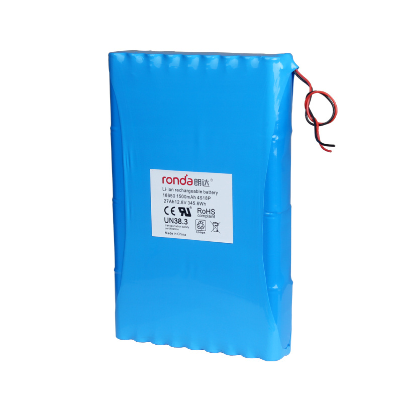 12.8V 27ah Lithium Battery Pack for Solar Power (UL, CB, Bis)