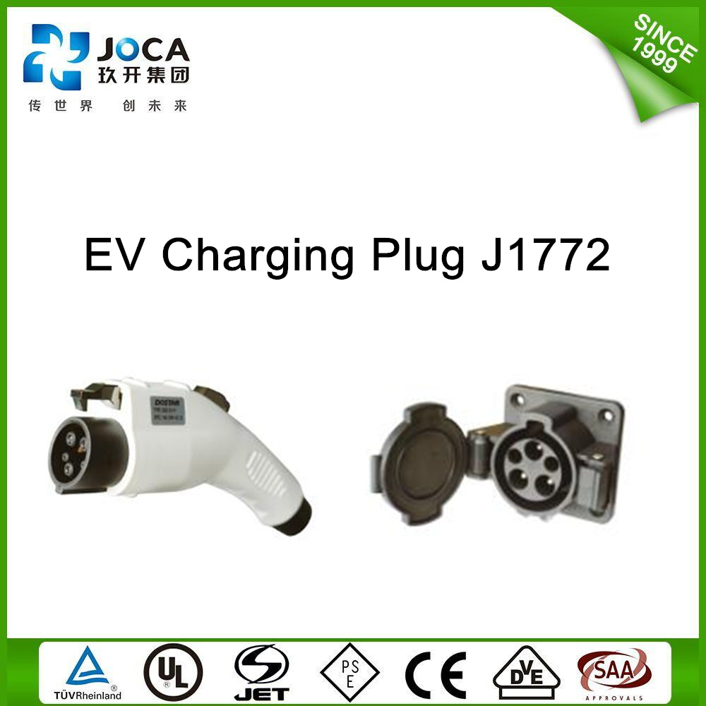 Type 1 Portable EV Charger 16A 32A SAE J1772 Evse with Female Plug and Cee Plug