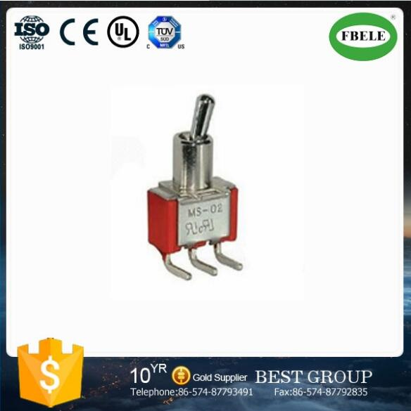 Mini Type Miniature 3 Pin Toggle Switch Electronic Switch