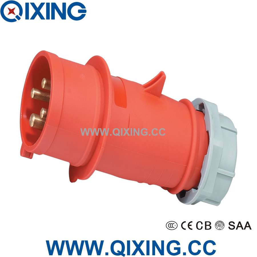 Qixing High-End Type Industrial Plug 400V 16A IP44