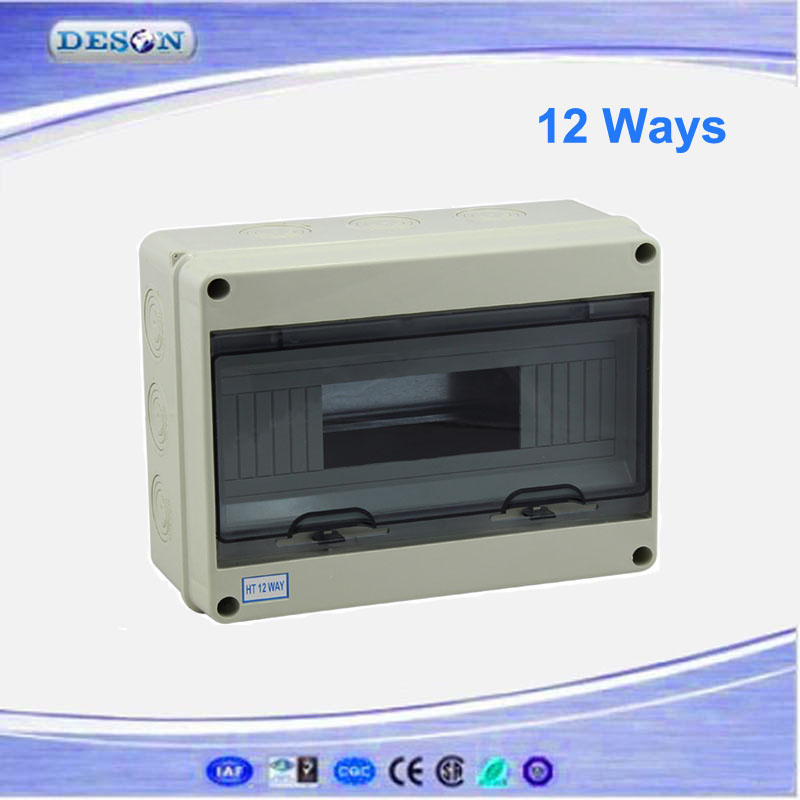 IP55 8way/12way/15way/18way/24way Waterproof Power Distribution Box