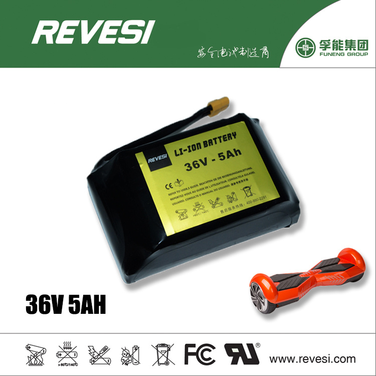 36V 5ah Li Ion Battery Pack 5c for Scooter