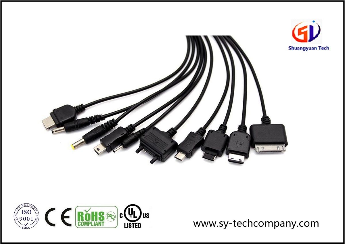 10-in-1 Multifunction USB Charger Cable