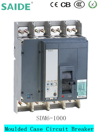 1000W 3p Moulded Case Circuit Breaker MCCB