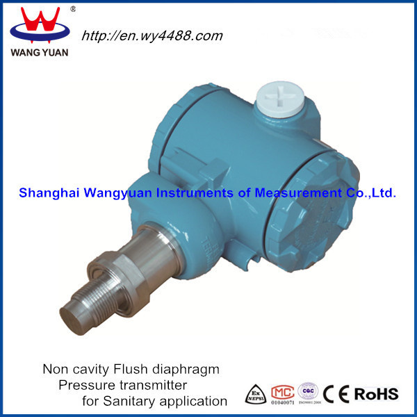 Non-Cavity Flush Diaphragm Pressure Transmitter