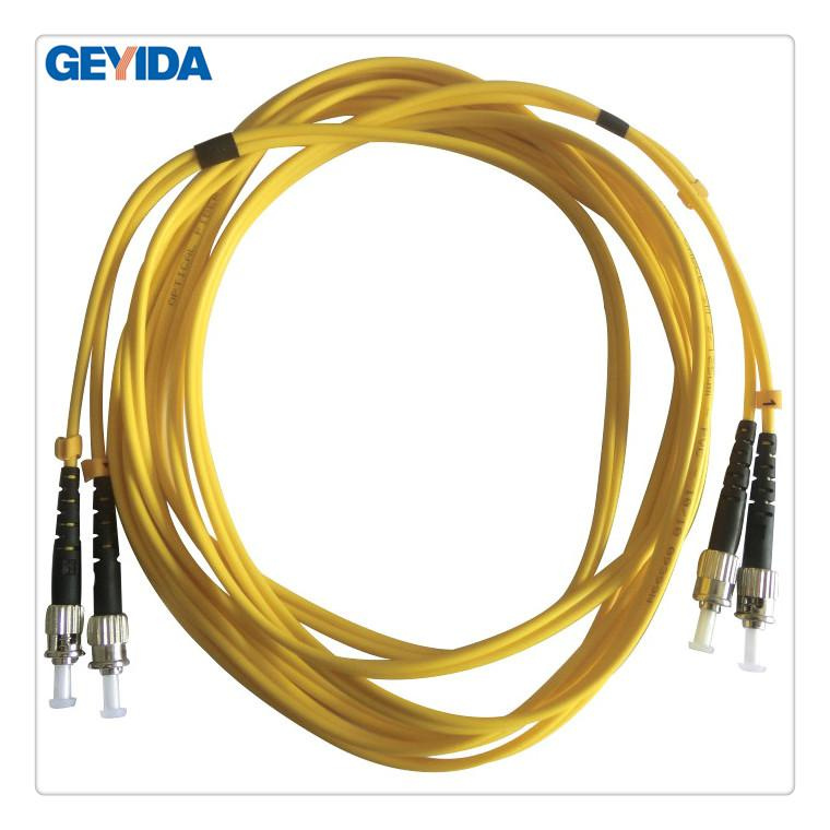 ST/PC Duplex Fiber Optic Patch Cord
