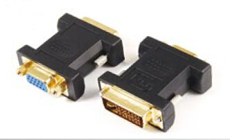 Gold Plated VGA to DVI (24+5) Adapter