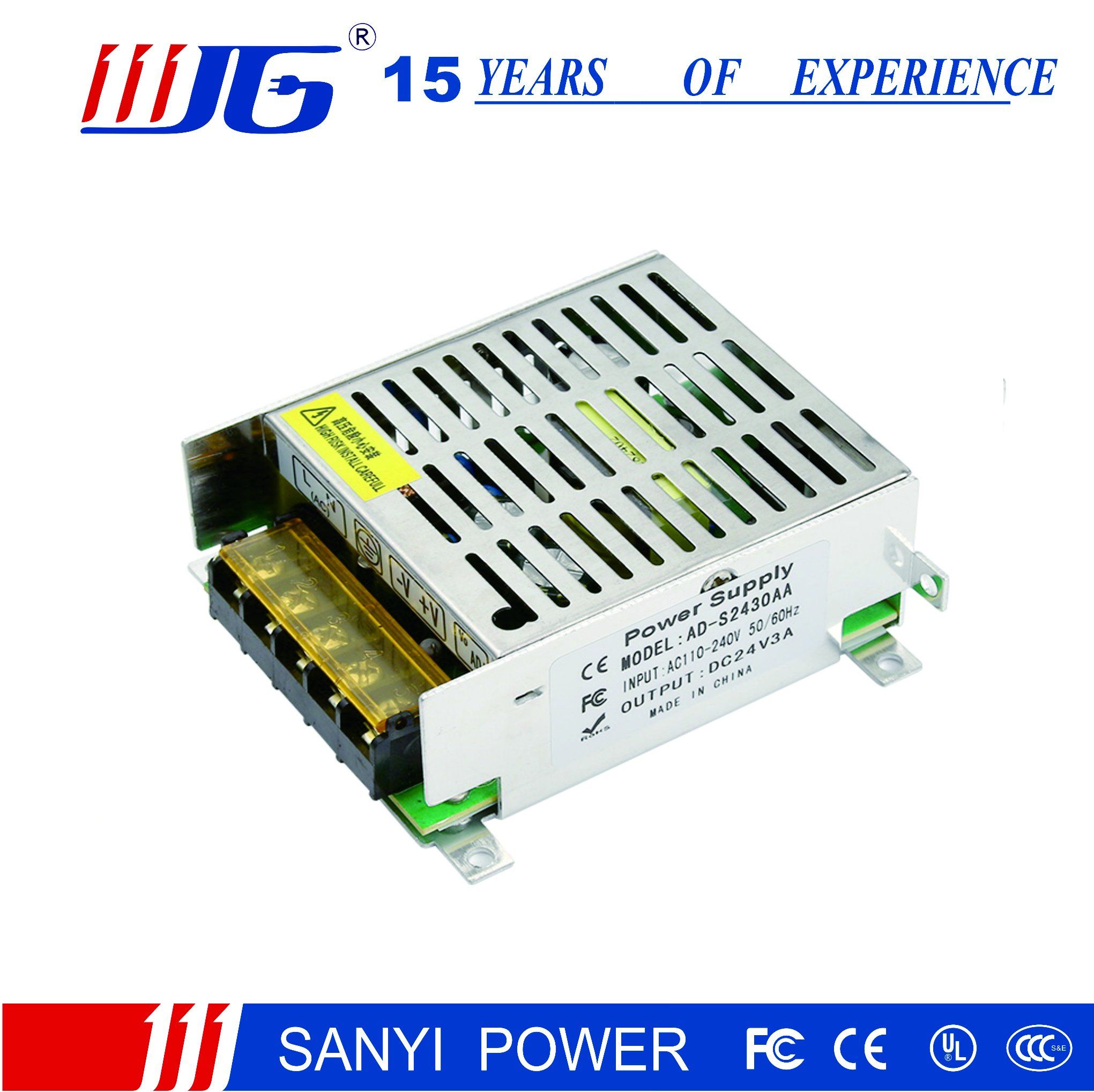 Syr-60W 12V5a Power Supply for LED Lighting