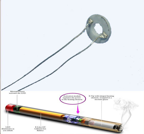 3.7V Mini Heater for New Herbal Vaporizer Ceramic Heater