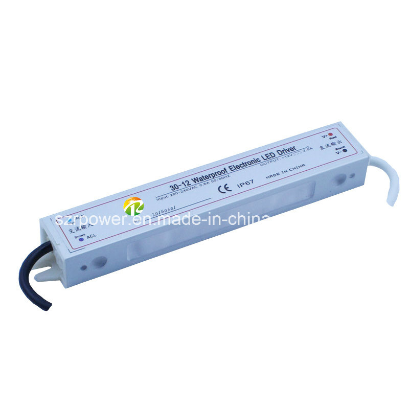 24V 40W IP67 Ce RoHS Waterproof LED Driver