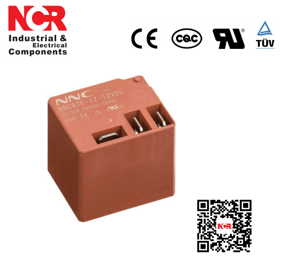 12VDC 30A/40A PCB Relays (NRP16/HHC67F)