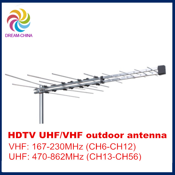 32e 32 Elements DVB-T VHF&UHF Outdoor Yagi TV Antenna