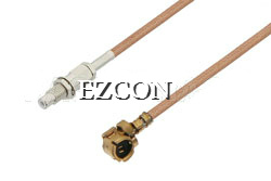 SMC Jack Bulkhead to Umcx Plug Cable