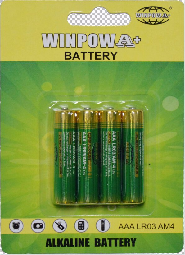 Non Rechargeable Alkaline Lr6 AA Battery