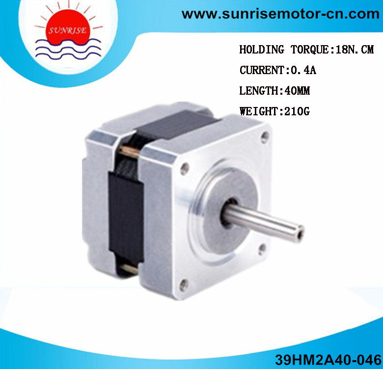 0.9° 39hm2A40-046 Stepping Motor 2-Phase Hybrid Stepper Motor