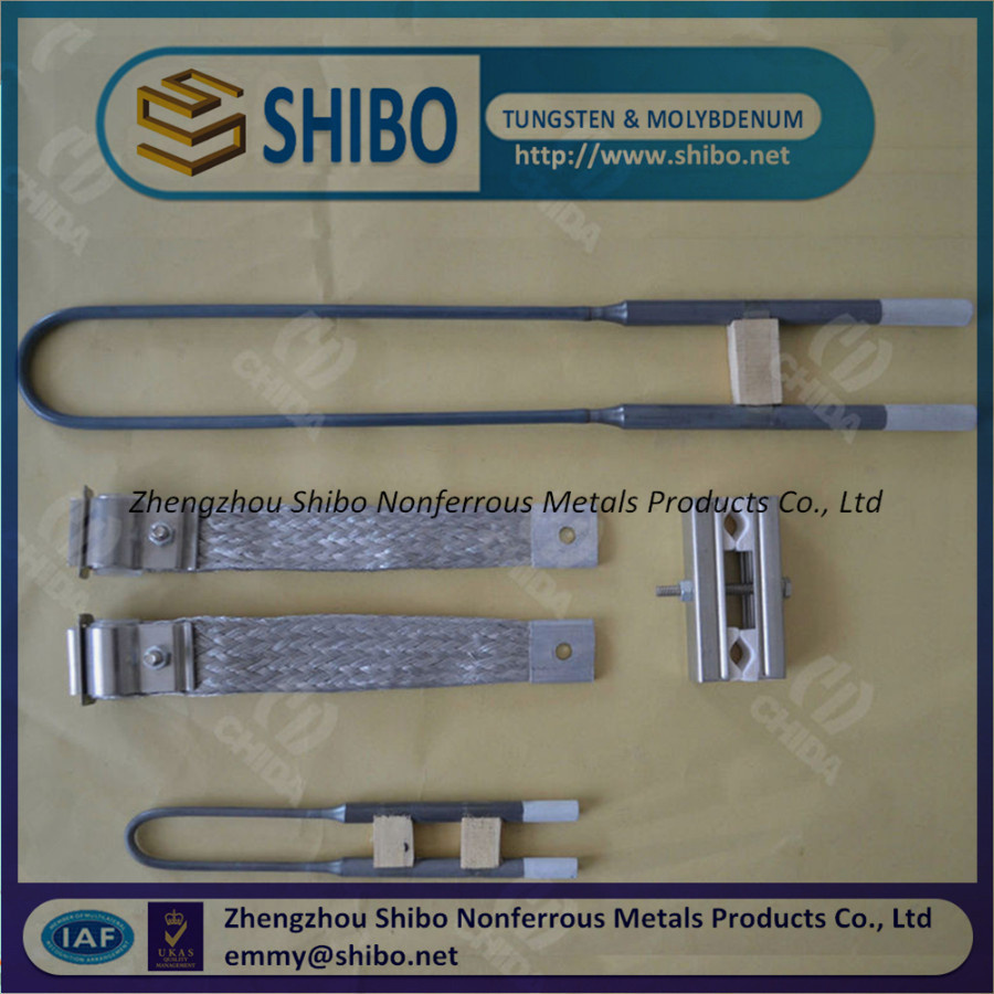 Mosi2 Heating Unit, U Shape Mosi2 Heating Elements for High Temperature Furnace