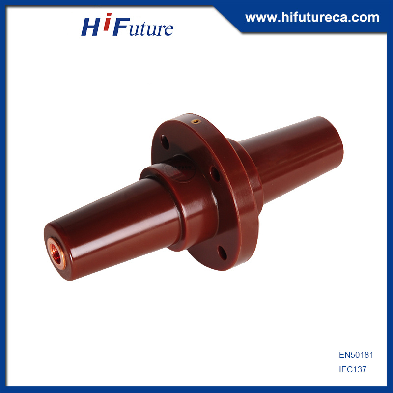 24kv 630A Epoxy Resin Switchgear Bushing with Shield Net