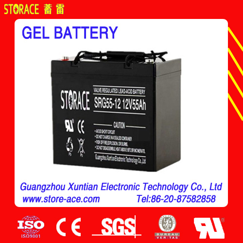 Gel Battery 12V55ah Colloid Battery