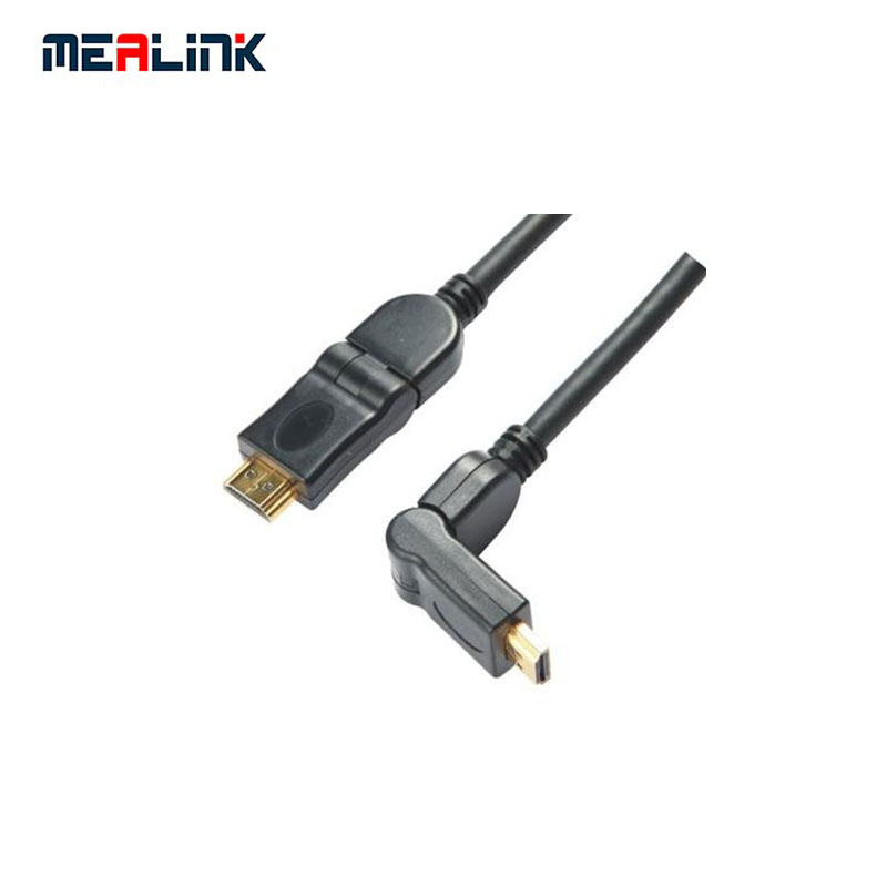 90 Degree Rotated HDMI Cable